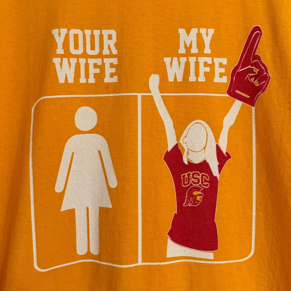GILDAN USC Trojans “Your Wife/My Wife” T-Shirt